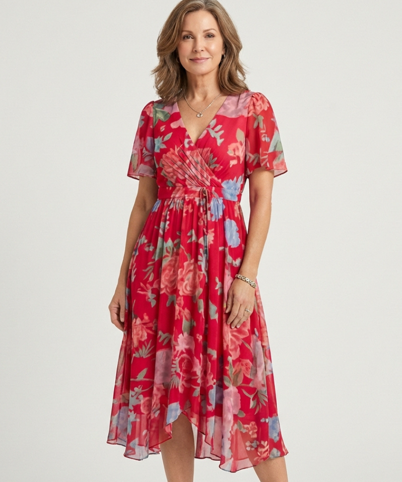 Chloé | Rochie Midi cu Model
