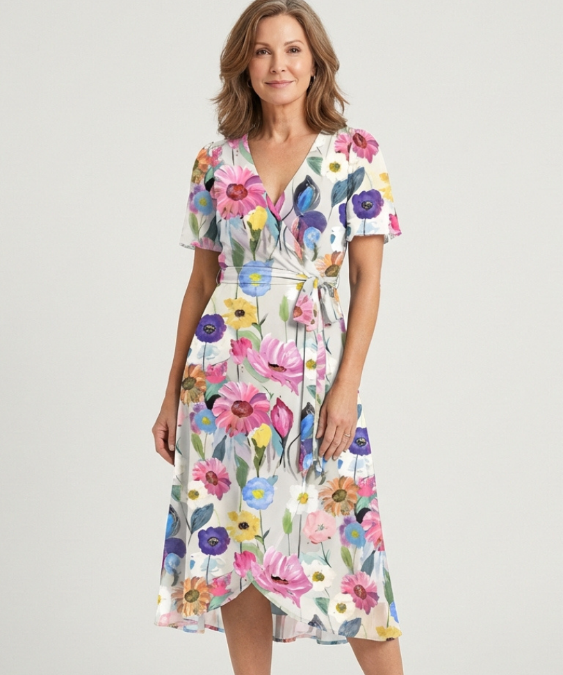 Chloé | Rochie Midi cu Model