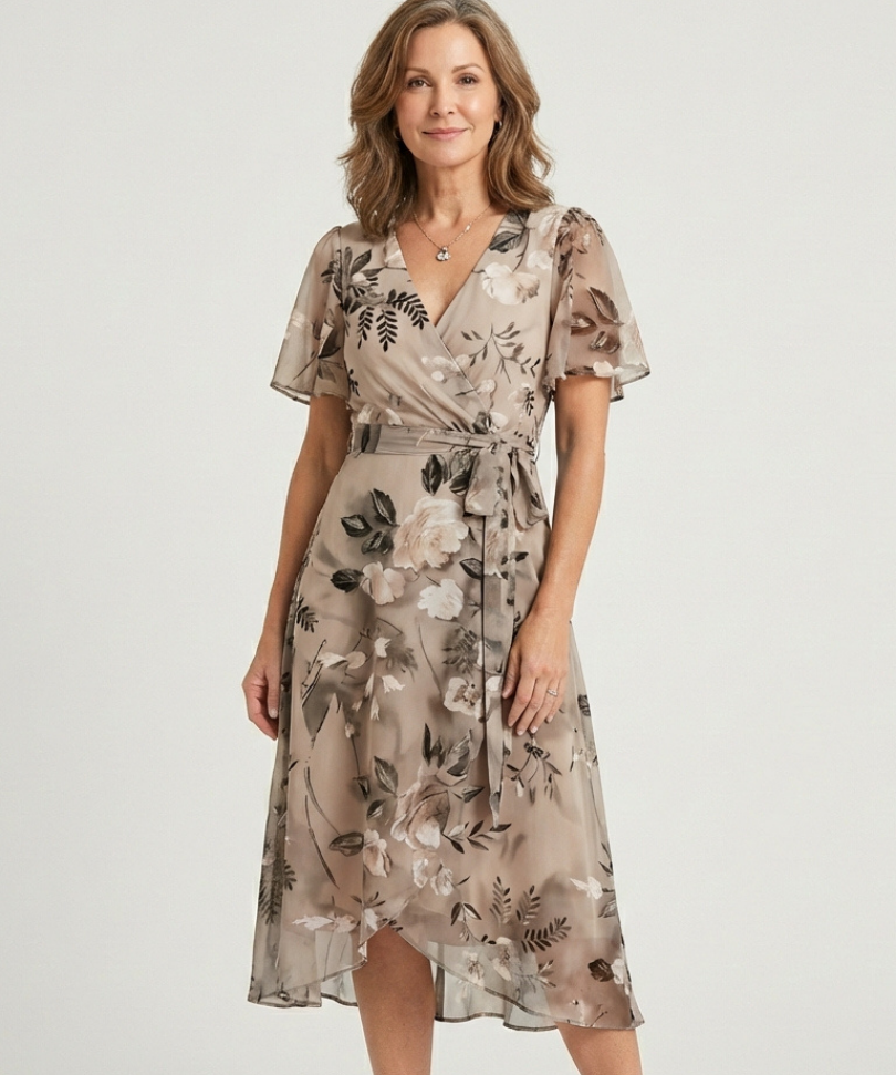 Chloé | Rochie Midi cu Model